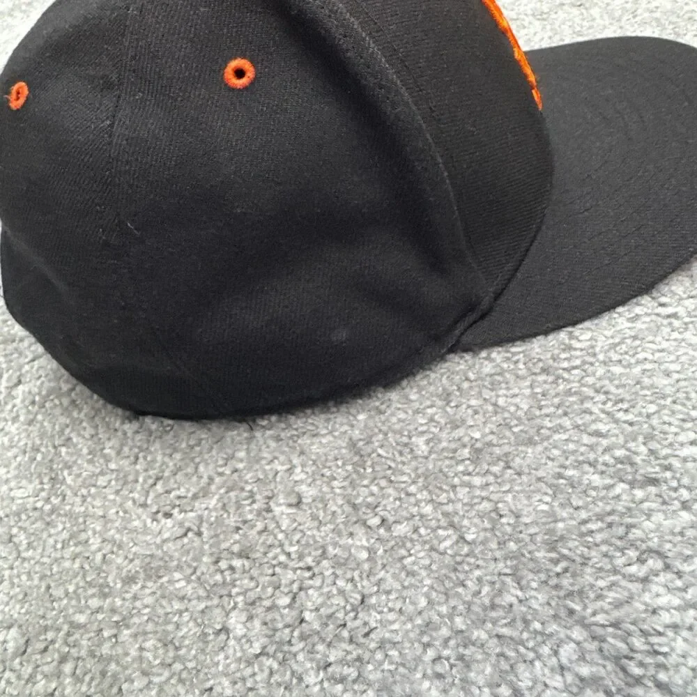 47 Brand San Francisco Giants SF MLB Baseball Hat Cap Mens OSFA Black Orange